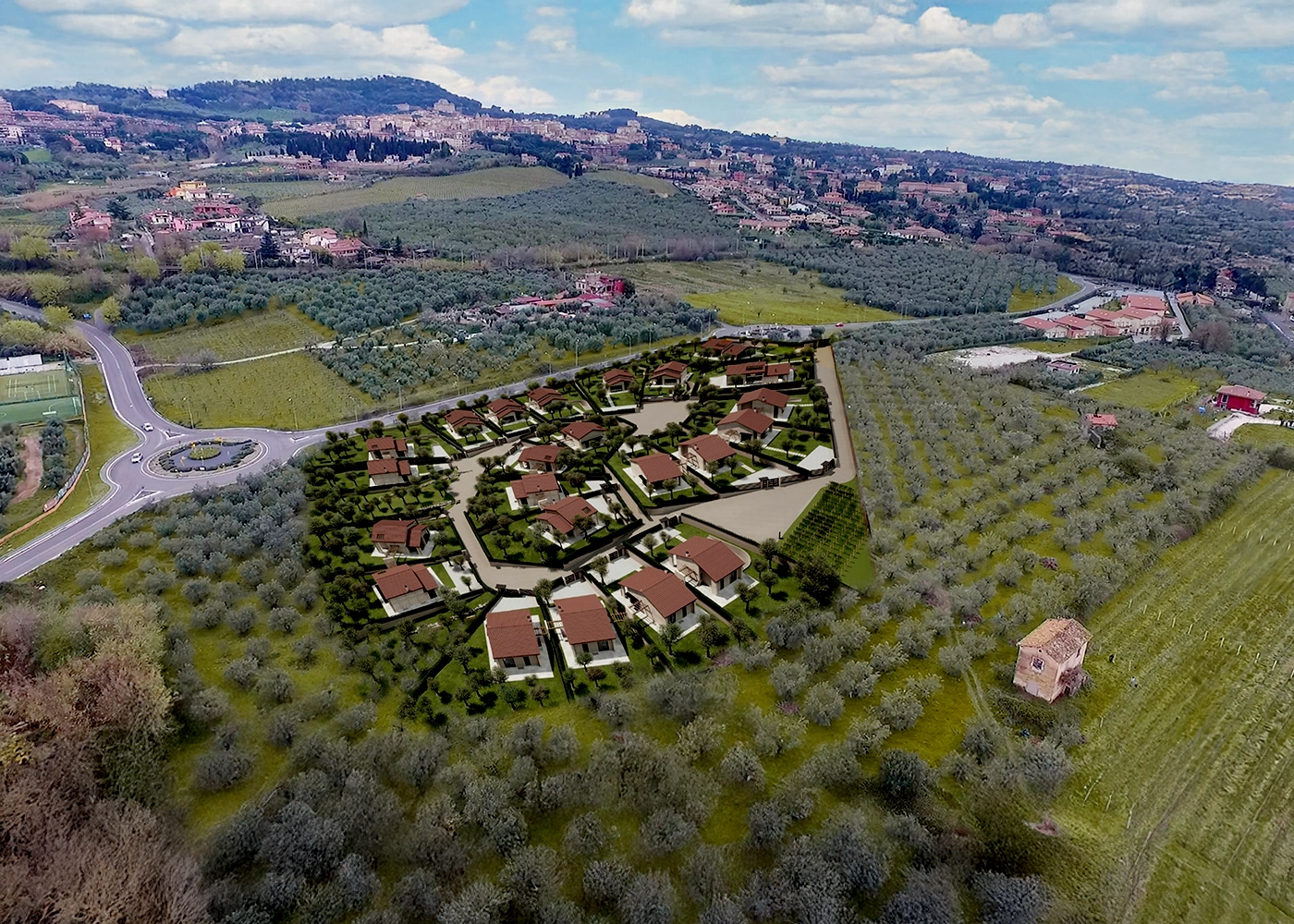 Villa indipendente Colle degli Ulivi Frascati immersa nel verde